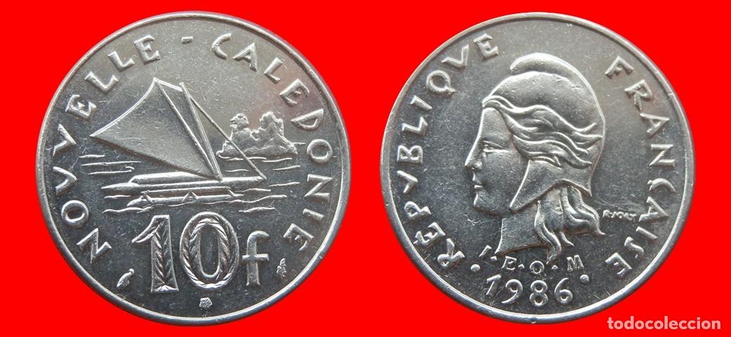 Monedas antiguas de Ocean&iacute;a: 10 FRANCOS 1986 NUEVA CALEDONIA-156173