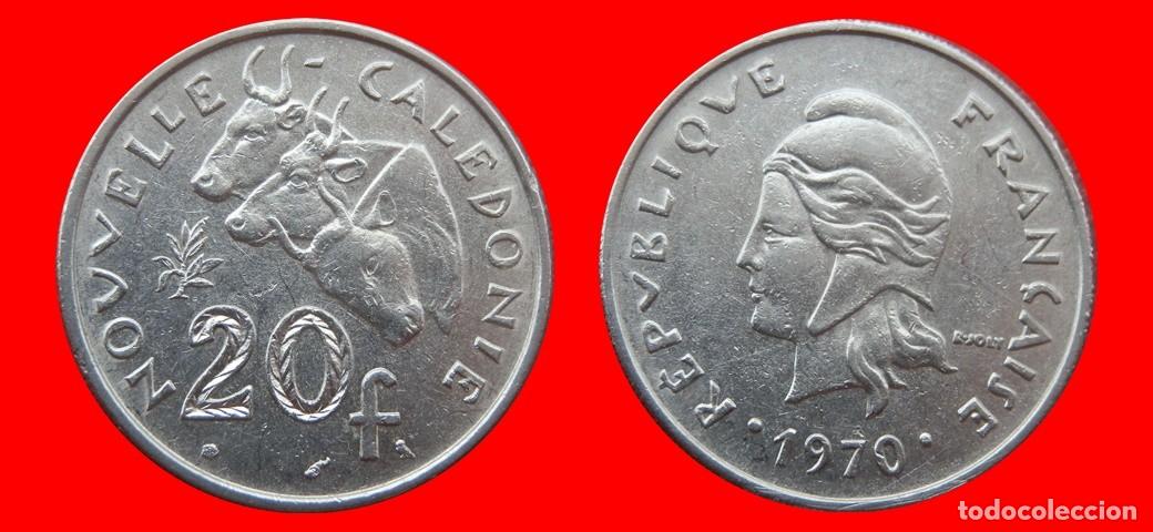 Monedas antiguas de Ocean&iacute;a: 20 FRANCOS 1970 NUEVA CALEDONIA-156174