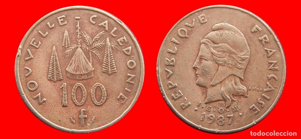 Monedas antiguas de Ocean&iacute;a: 100 FRANCOS 1987 NUEVA CALEDONIA-156181