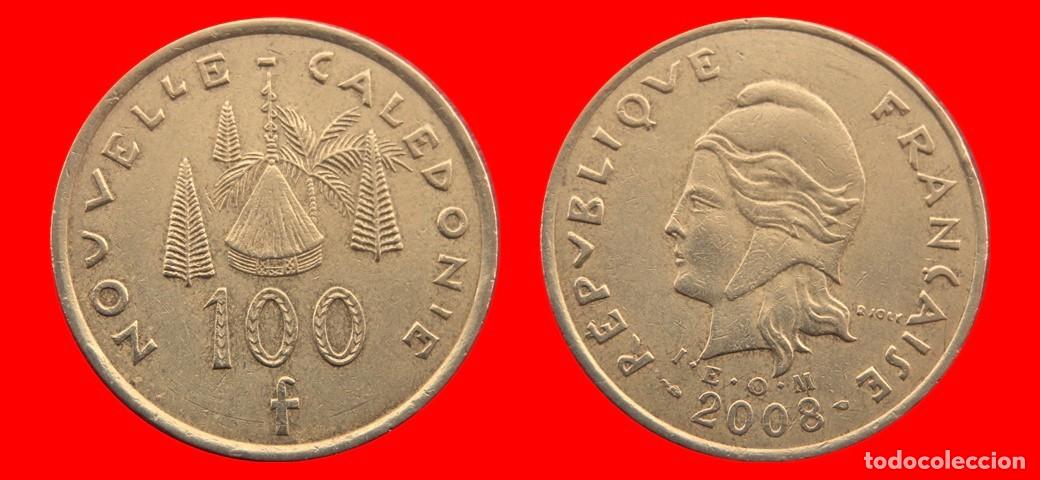 Monedas antiguas de Ocean&iacute;a: 100 FRANCOS 2008 NUEVA CALEDONIA-156184