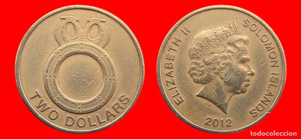Monedas antiguas de Ocean&iacute;a: 2 DOLARES 2012 ISLAS SALOMON SOLOMON-156201