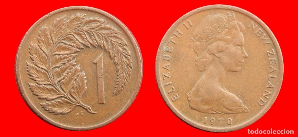 Monedas antiguas de Ocean&iacute;a: 1 CENTAVO CENT CENTIMO 1970 NUEVA ZELANDA-156206