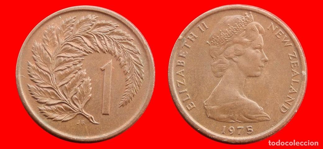 Monedas antiguas de Ocean&iacute;a: 1 CENTAVO CENT CENTIMO 1975 NUEVA ZELANDA-156207