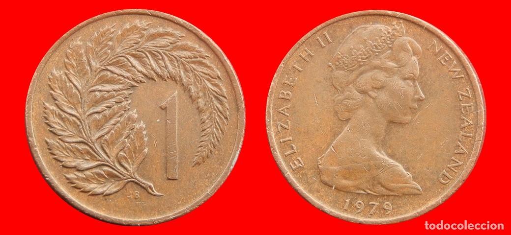 Monedas antiguas de Ocean&iacute;a: 1 CENTAVO CENT CENTIMO 1979 NUEVA ZELANDA-156208