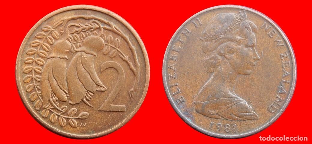 Monedas antiguas de Ocean&iacute;a: 2 CENTAVOS CENTS CENTIMOS 1969 NUEVA ZELANDA-156209
