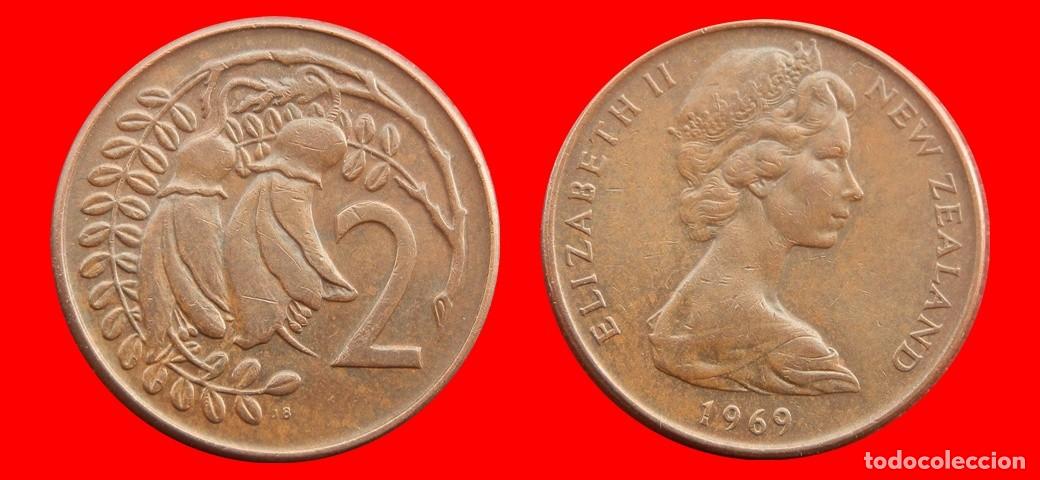 Monedas antiguas de Ocean&iacute;a: 2 CENTAVOS CENTS CENTIMOS 1981 NUEVA ZELANDA-156210