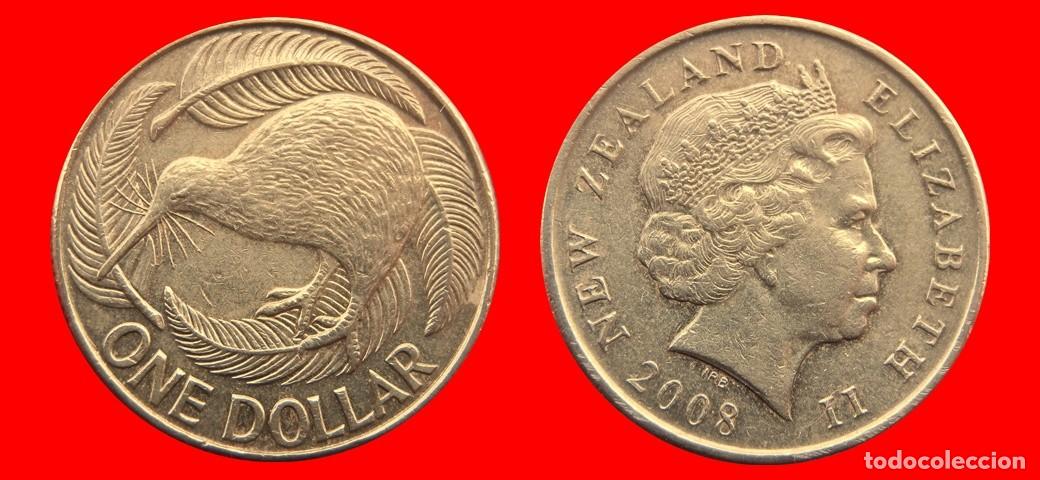 Monedas antiguas de Ocean&iacute;a: 1 DOLAR 2008 NUEVA ZELANDA-156235