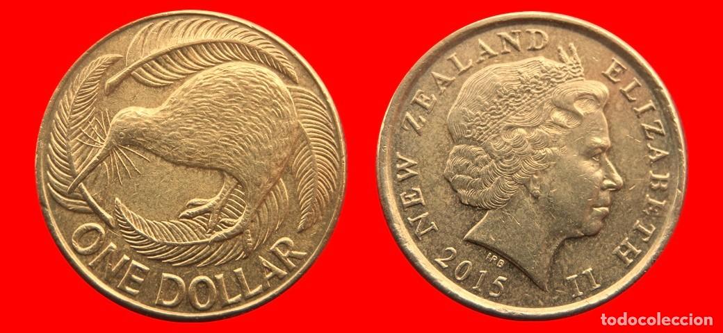 Monedas antiguas de Ocean&iacute;a: 1 DOLAR 2015 NUEVA ZELANDA-156238