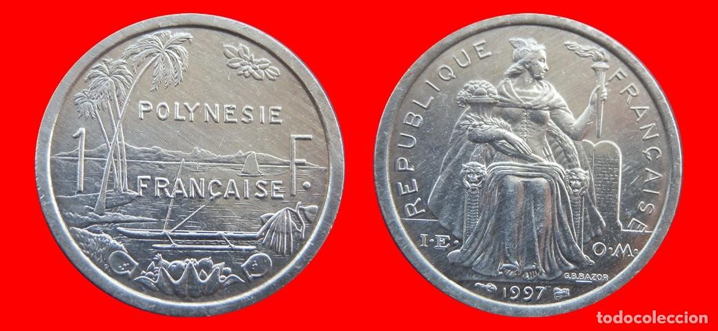 Monedas antiguas de Ocean&iacute;a: 1 FRANCO 1997 POLINESIA-156323