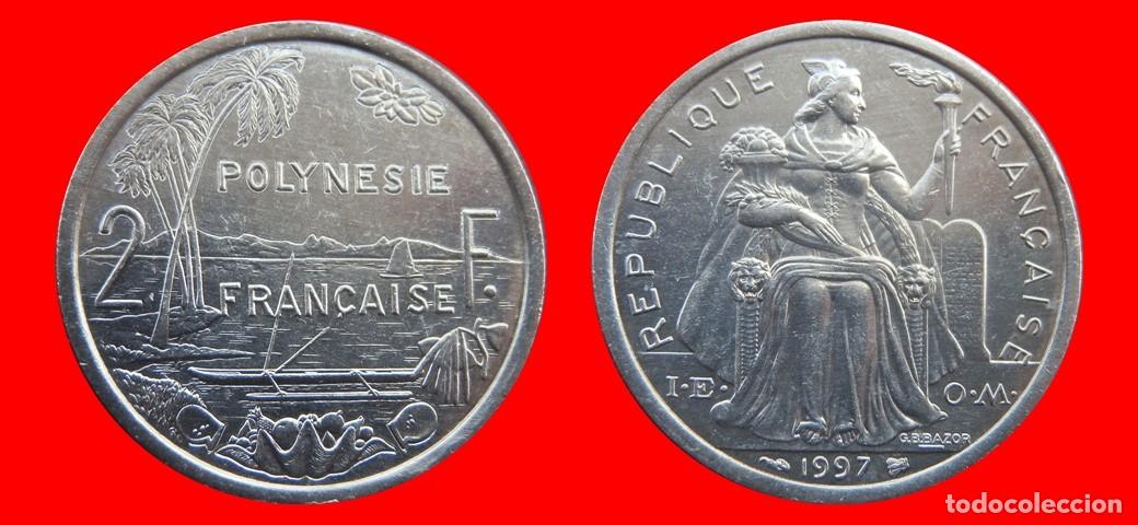 Monedas antiguas de Ocean&iacute;a: 2 FRANCOS 1997 POLINESIA-156329