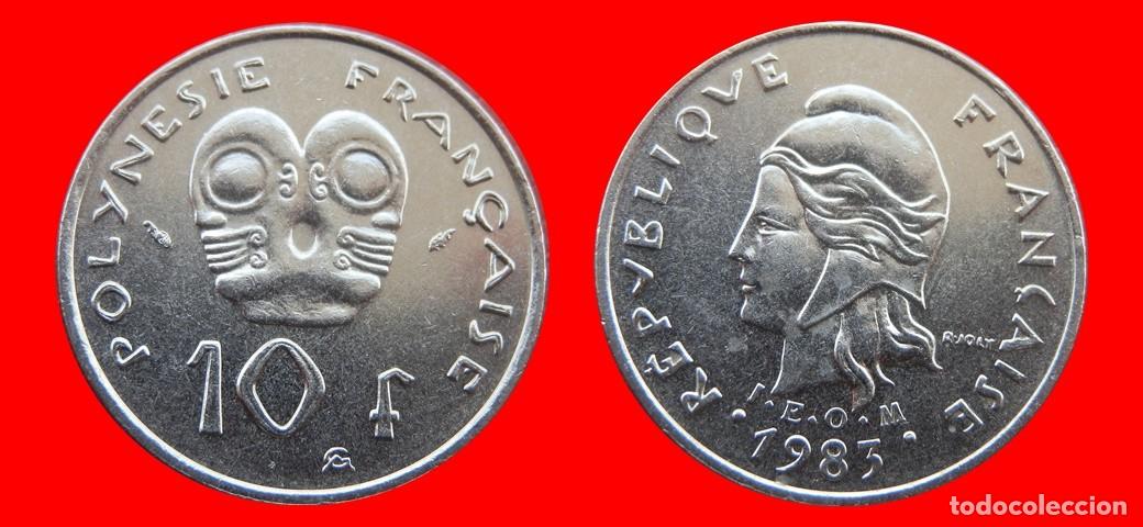 Monedas antiguas de Ocean&iacute;a: 10 FRANCOS 1983 POLINESIA-156334