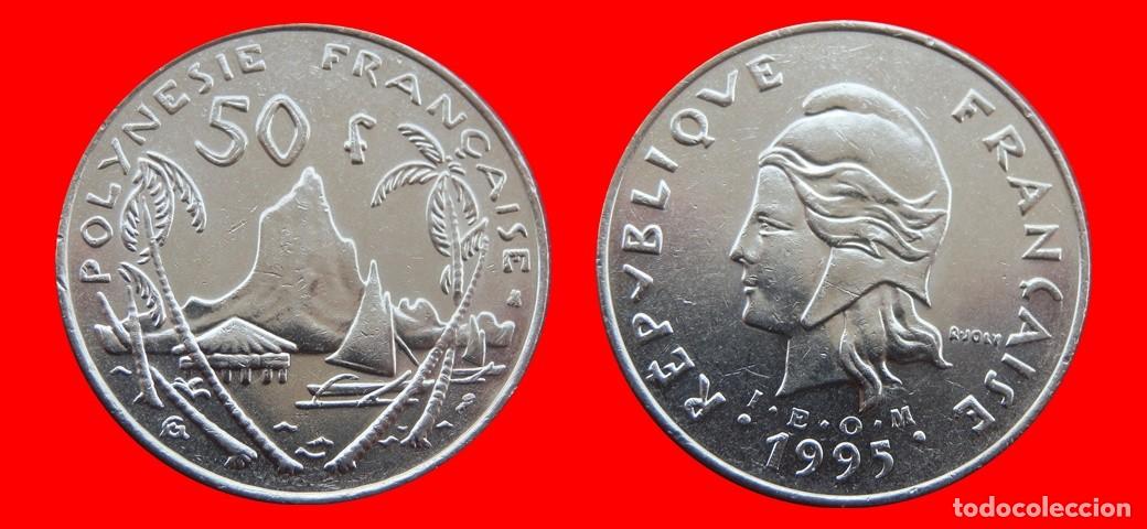 Monedas antiguas de Ocean&iacute;a: 50 FRANCOS 1995 POLINESIA-156343