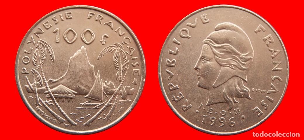 Monedas antiguas de Ocean&iacute;a: 100 FRANCOS 1996 POLINESIA-156348