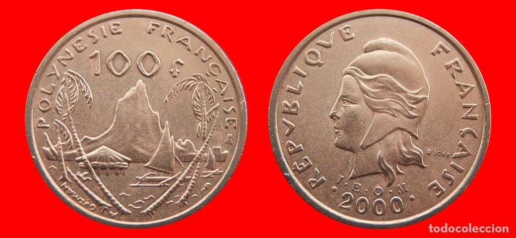 Monedas antiguas de Ocean&iacute;a: 100 FRANCOS 2000 POLINESIA-156349