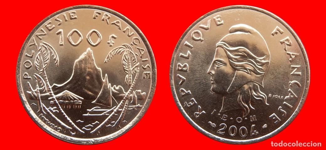 Monedas antiguas de Ocean&iacute;a: 100 FRANCOS 2004 POLINESIA-156351