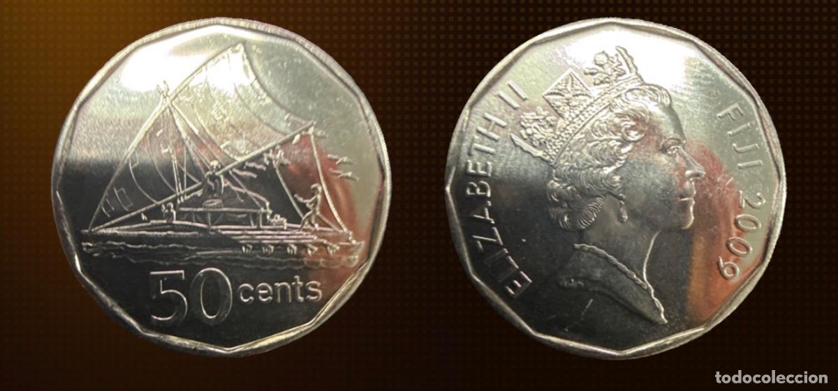 Old Coins of Oceania: Fiyi 50 centavos &middot; 2009