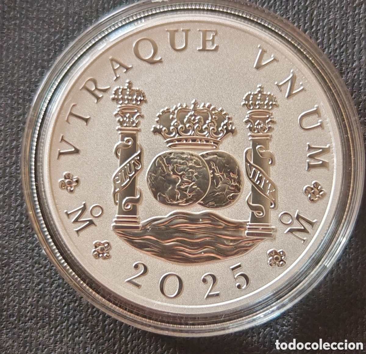 Monedas antiguas de Ocean&iacute;a: Onza plata pura Pilar D&oacute;lar &rdquo;Columnario&rdquo; 2025 Australia SC