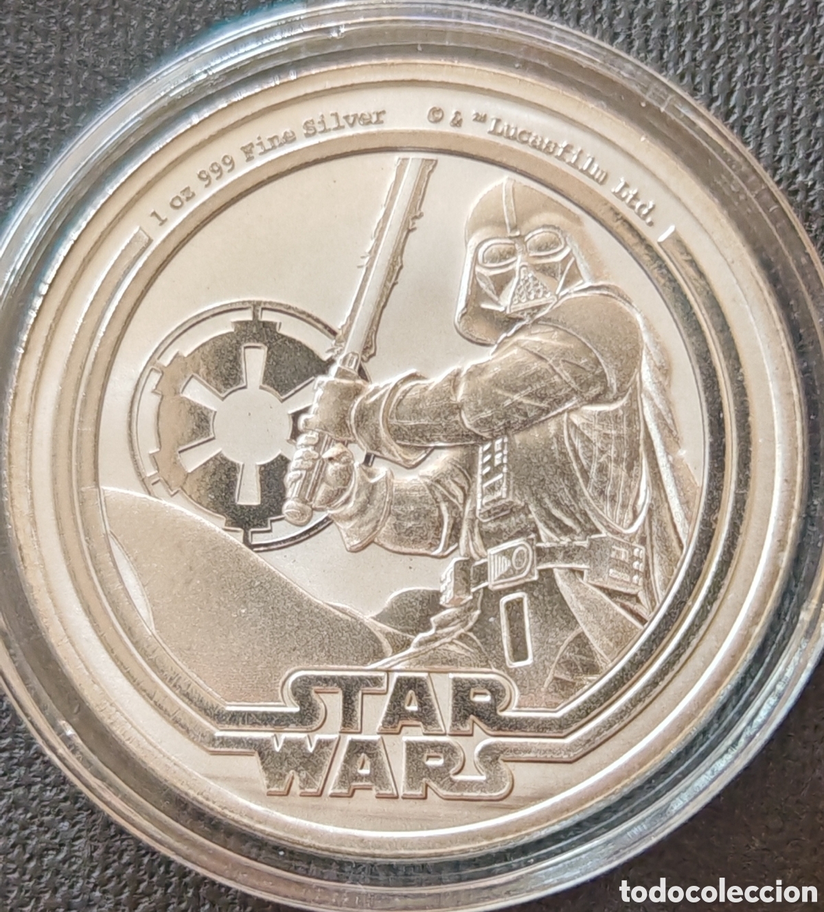 Monedas antiguas de Ocean&iacute;a: 1 Onza de plata pura .999g 2 D&oacute;lares. NIUE SC