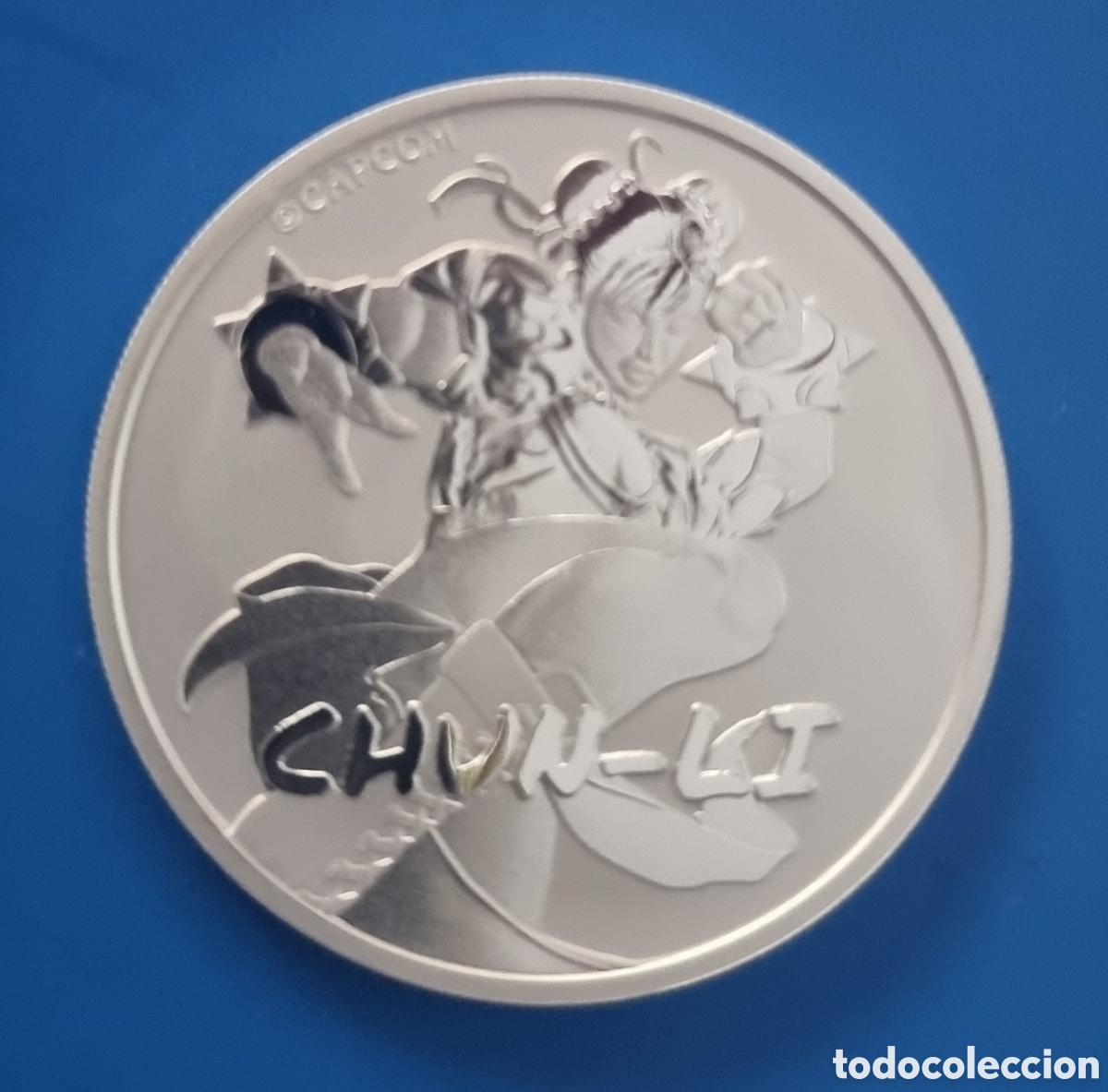 Alte M&uuml;nzen aus Ozeanien: CHUN-LI del 2022 de 1 OZ. PLATA 999,9