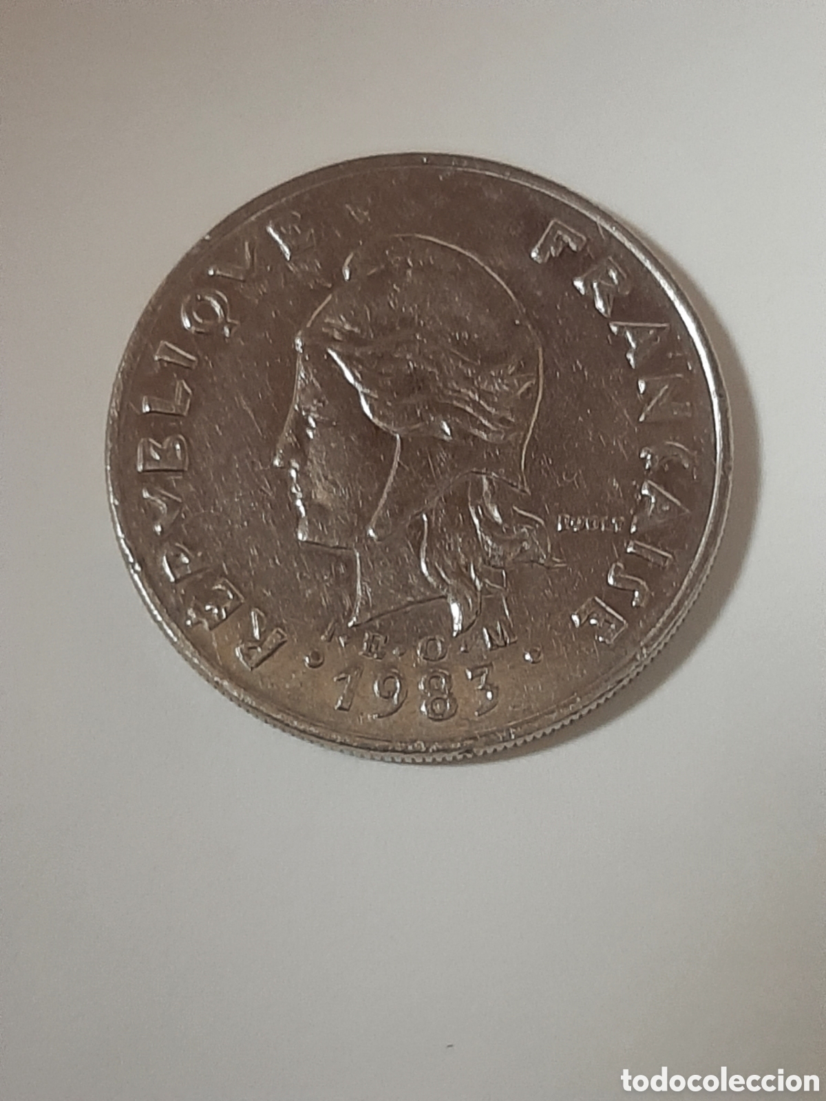 Monedas antiguas de Ocean&iacute;a: POLINESIA FRANCESA 20 FRANCOS 1983 SIN CIRCULAR