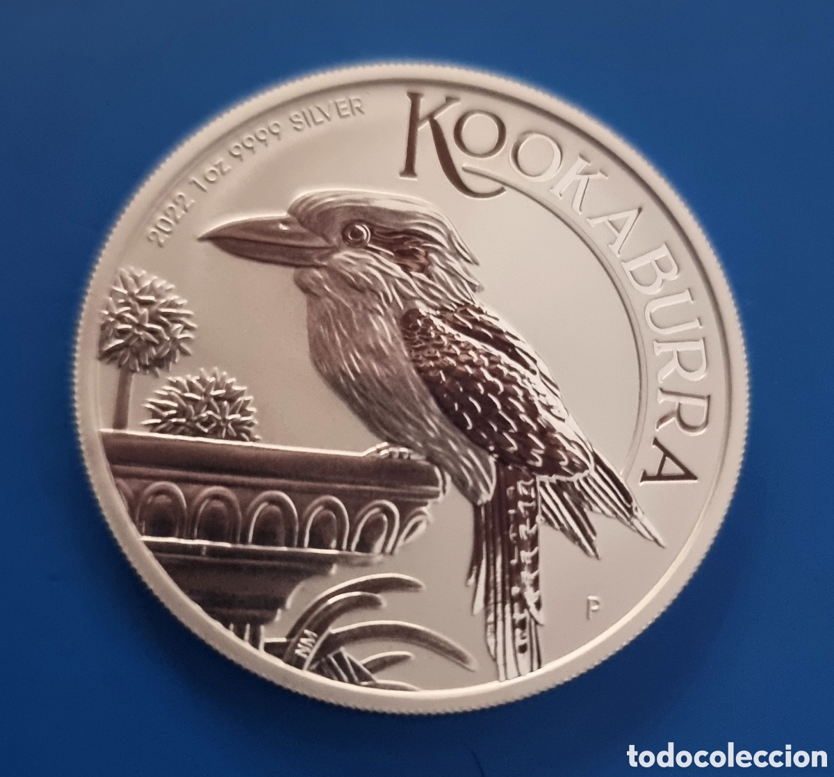 Monedas antiguas de Ocean&iacute;a: KOOKABURRA del 2022 de 1 OZ. de PLATA .9999