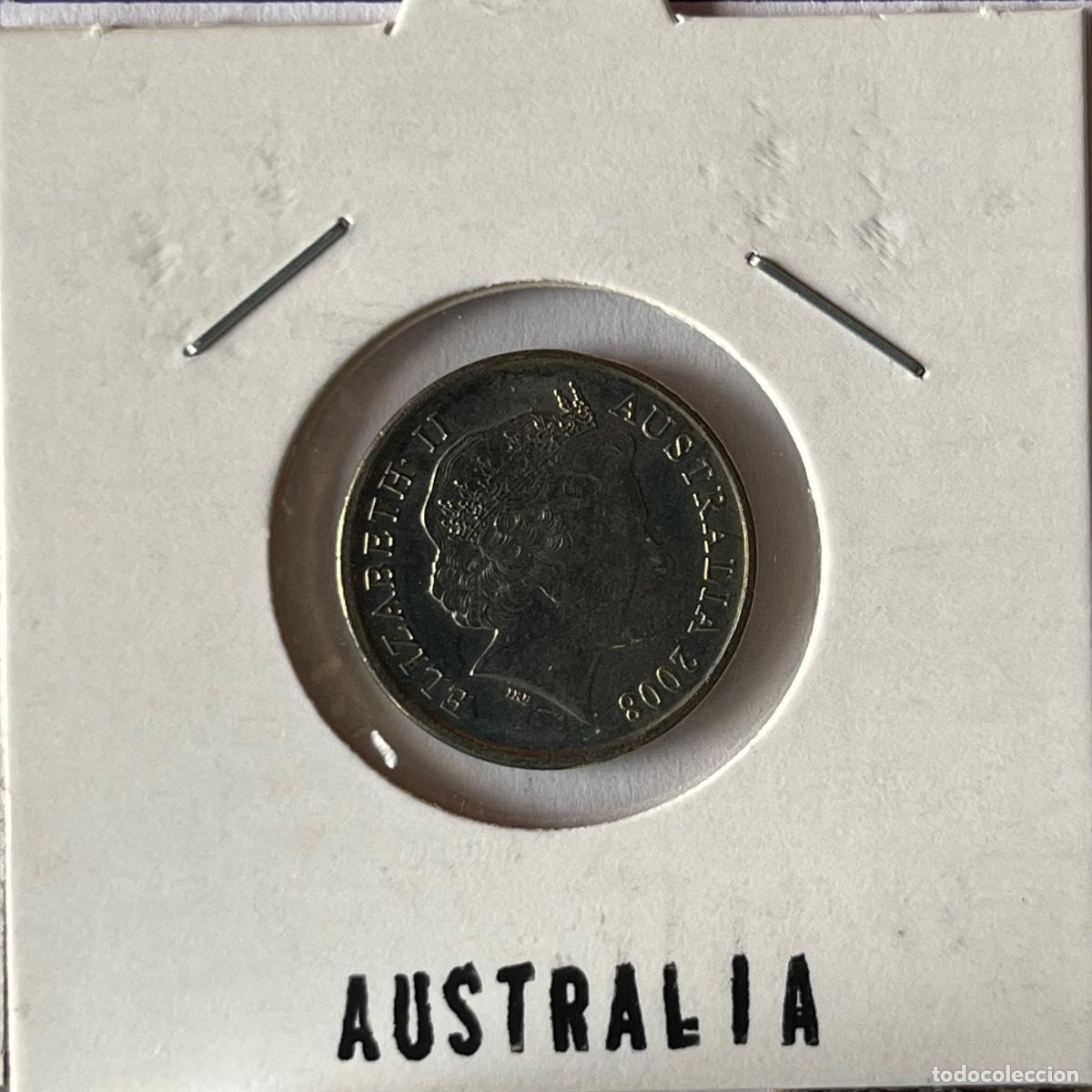 Monedas antiguas de Ocean&iacute;a: N&ordm; 0075 AUSTRALIA 5 CENT 2008 KM# 401