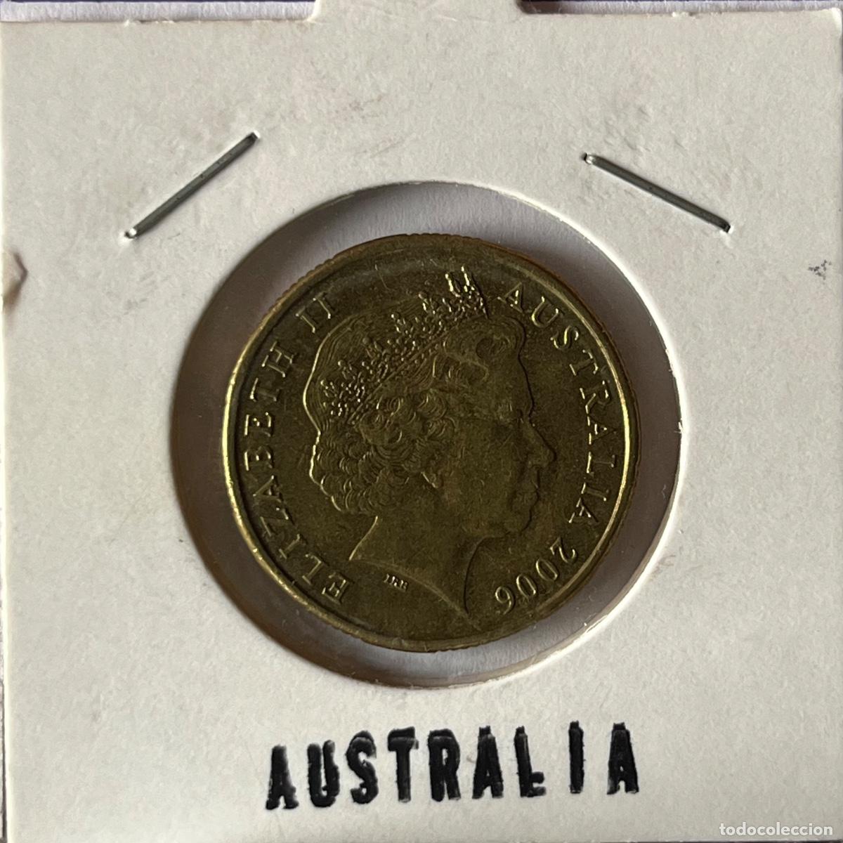 Monedas antiguas de Ocean&iacute;a: N&ordm; 0083 AUSTRALIA 1 DOLLAR 2006 KM# 489