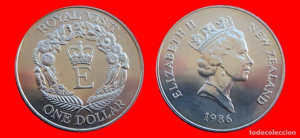 Monedas antiguas de Ocean&iacute;a: 1 DOLAR 1986 SIN CIRCULAR NUEVA ZELANDA-10625SC