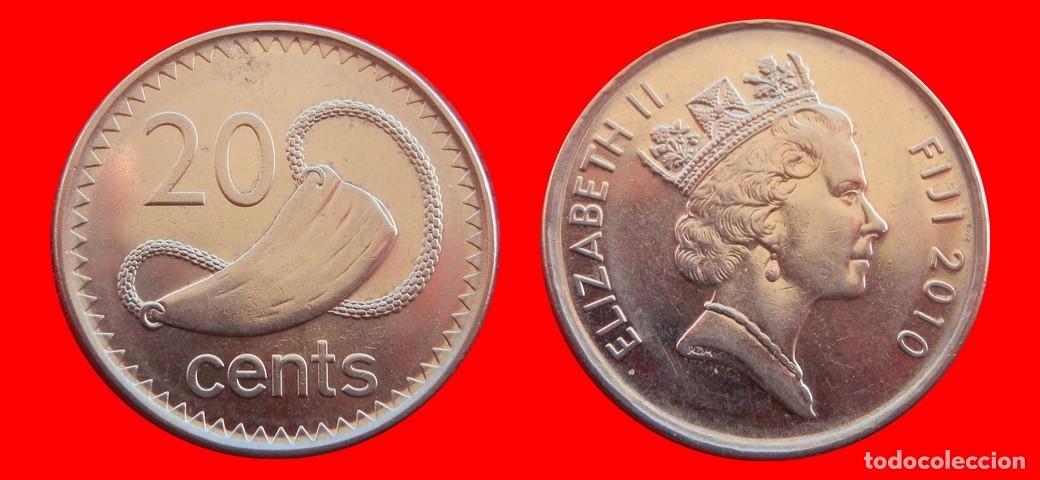 Monedas antiguas de Ocean&iacute;a: 20 CENTAVOS 2010 ISLAS FIJI FIYI-157154