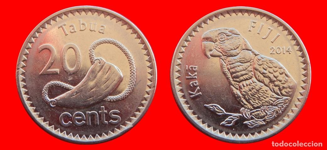 Monedas antiguas de Ocean&iacute;a: 20 CENTAVOS 2014 ISLAS FIJI FIYI-157155