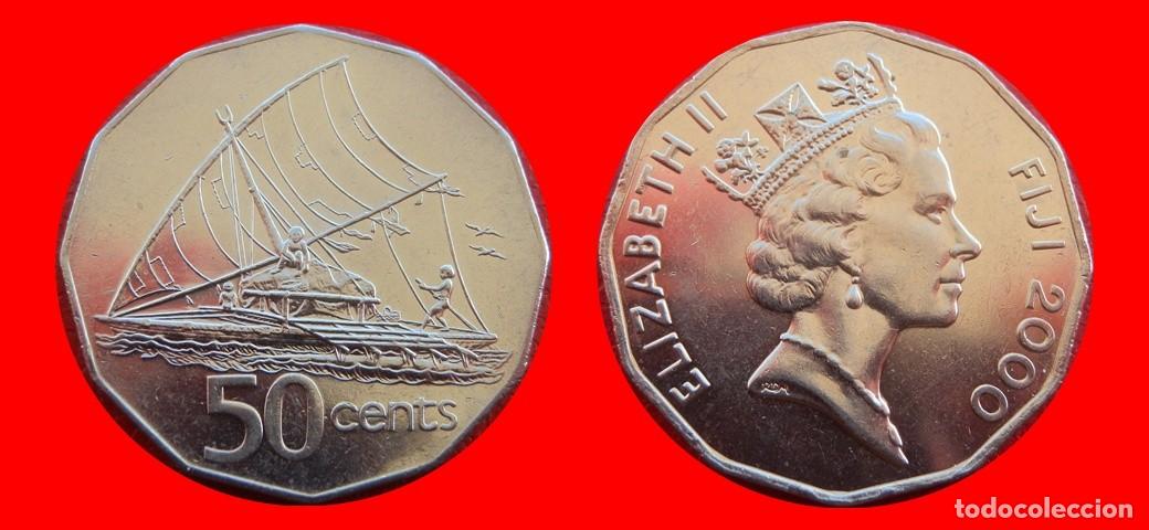 Monedas antiguas de Ocean&iacute;a: 50 CENTAVOS 2000 ISLAS FIJI FIYI-157157
