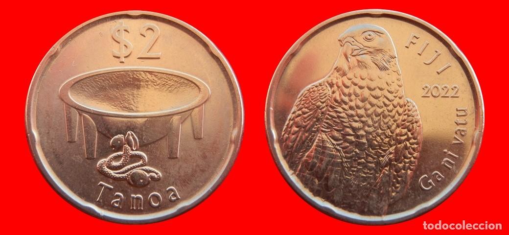 Monedas antiguas de Ocean&iacute;a: 2 DOLARES 2022 ISLAS FIJI FIYI-157159