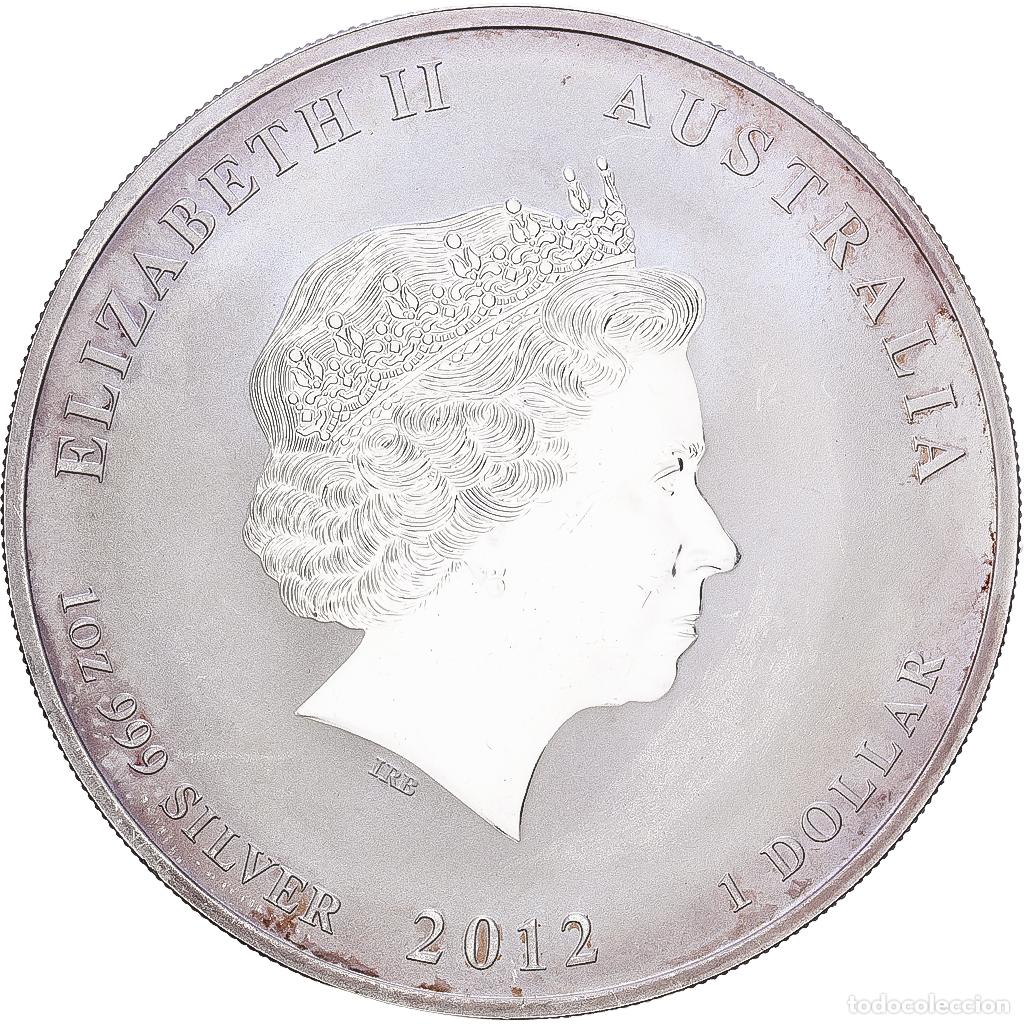 Monedas antiguas de Ocean&iacute;a: [#1168095] Australia, 1 Dollar, Year of the Dragon, 2012, 1 Oz, Plata, MBC+