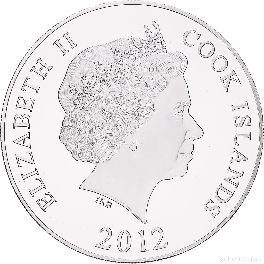 Monedas antiguas de Ocean&iacute;a: [#1168111] Islas Cook, Elizabeth II, 10 Dollars, 2012, Mint of Norway, Plata, UNC, KM:1512