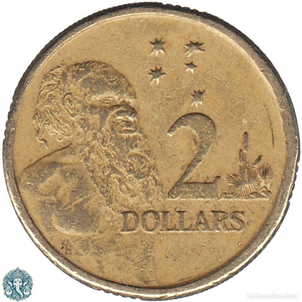 Monedas antiguas de Ocean&iacute;a: AUSTRALIA 2 D&oacute;lares 1988 Isabel II KM#101