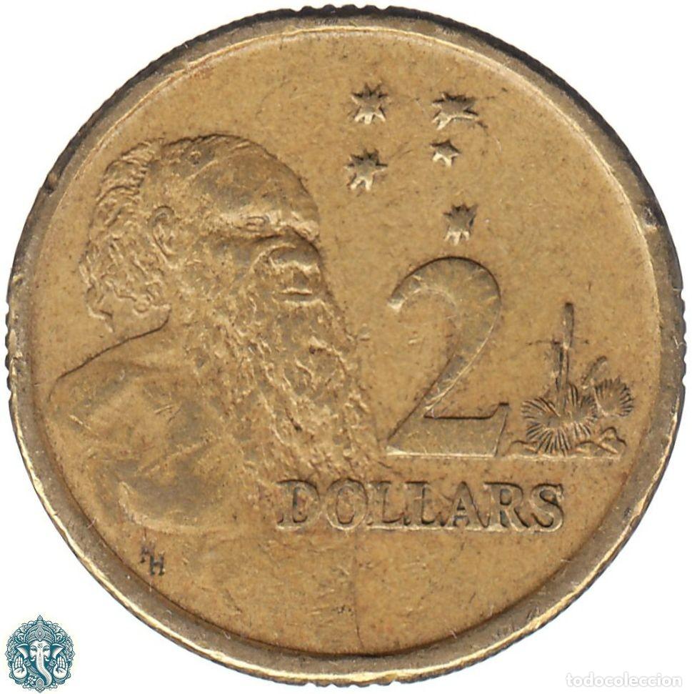 Monedas antiguas de Ocean&iacute;a: AUSTRALIA 2 D&oacute;lares 1988 Isabel II KM#101