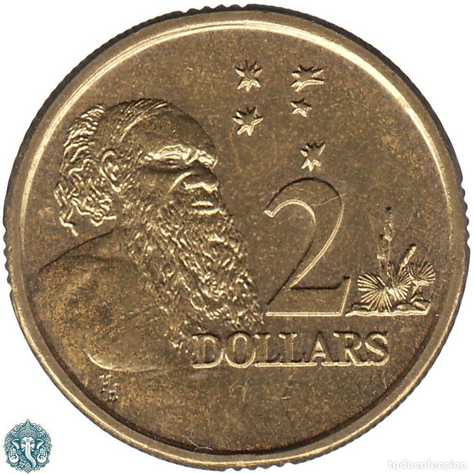Monedas antiguas de Ocean&iacute;a: AUSTRALIA 2 D&oacute;lares 1988 Isabel II KM#101