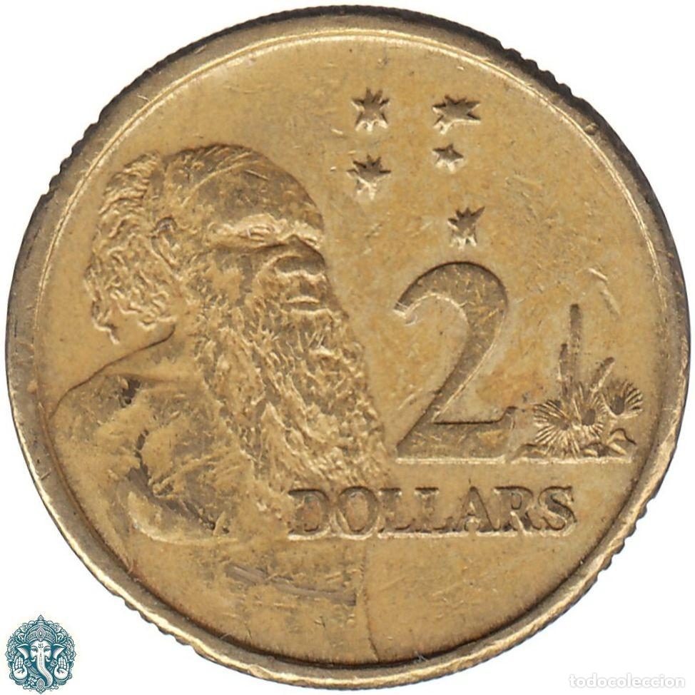 Monedas antiguas de Ocean&iacute;a: AUSTRALIA 2 D&oacute;lares 1994 Isabel II KM#101