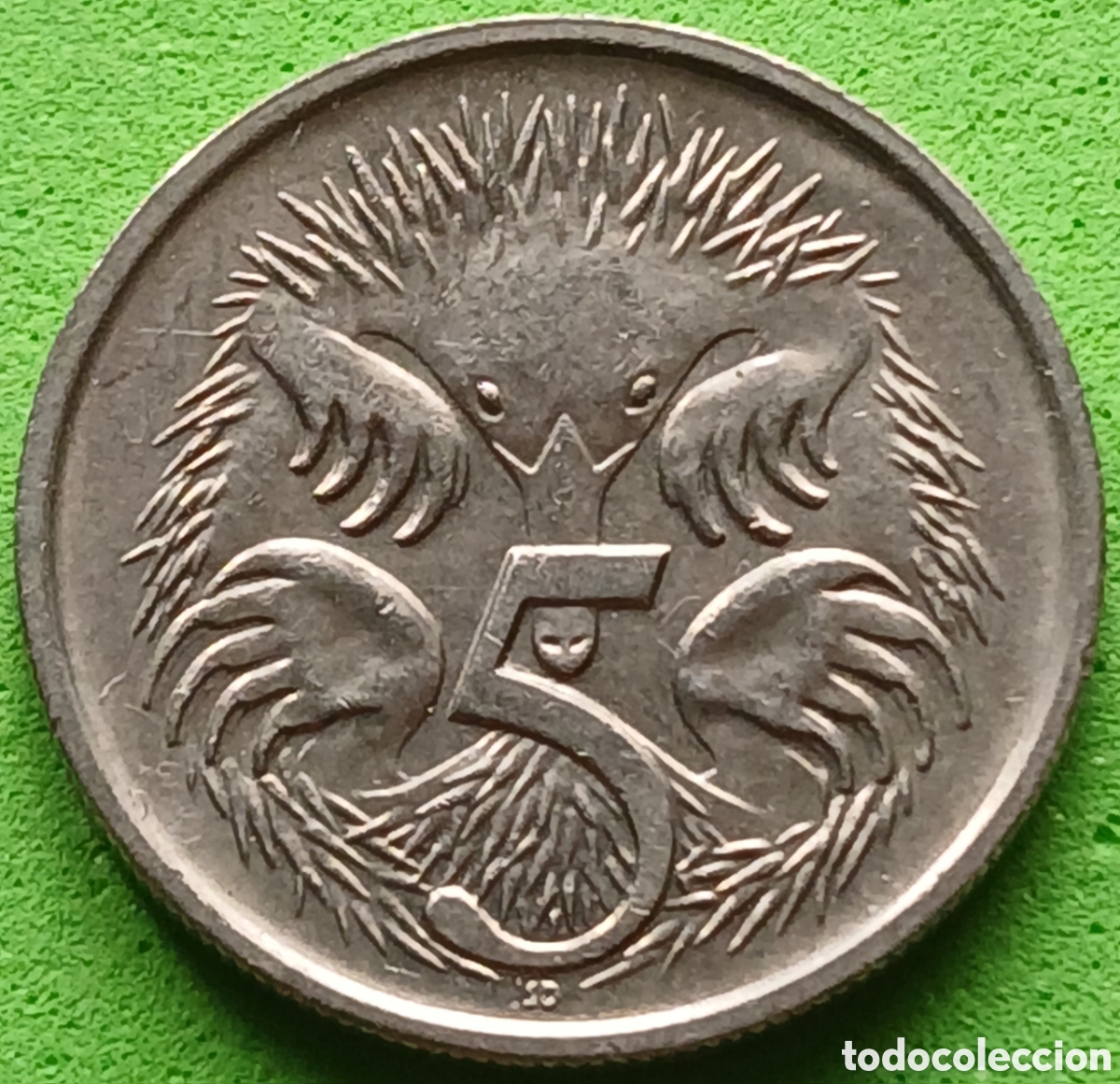 Monedas antiguas de Ocean&iacute;a: Australia 5 cents 1991 km#80