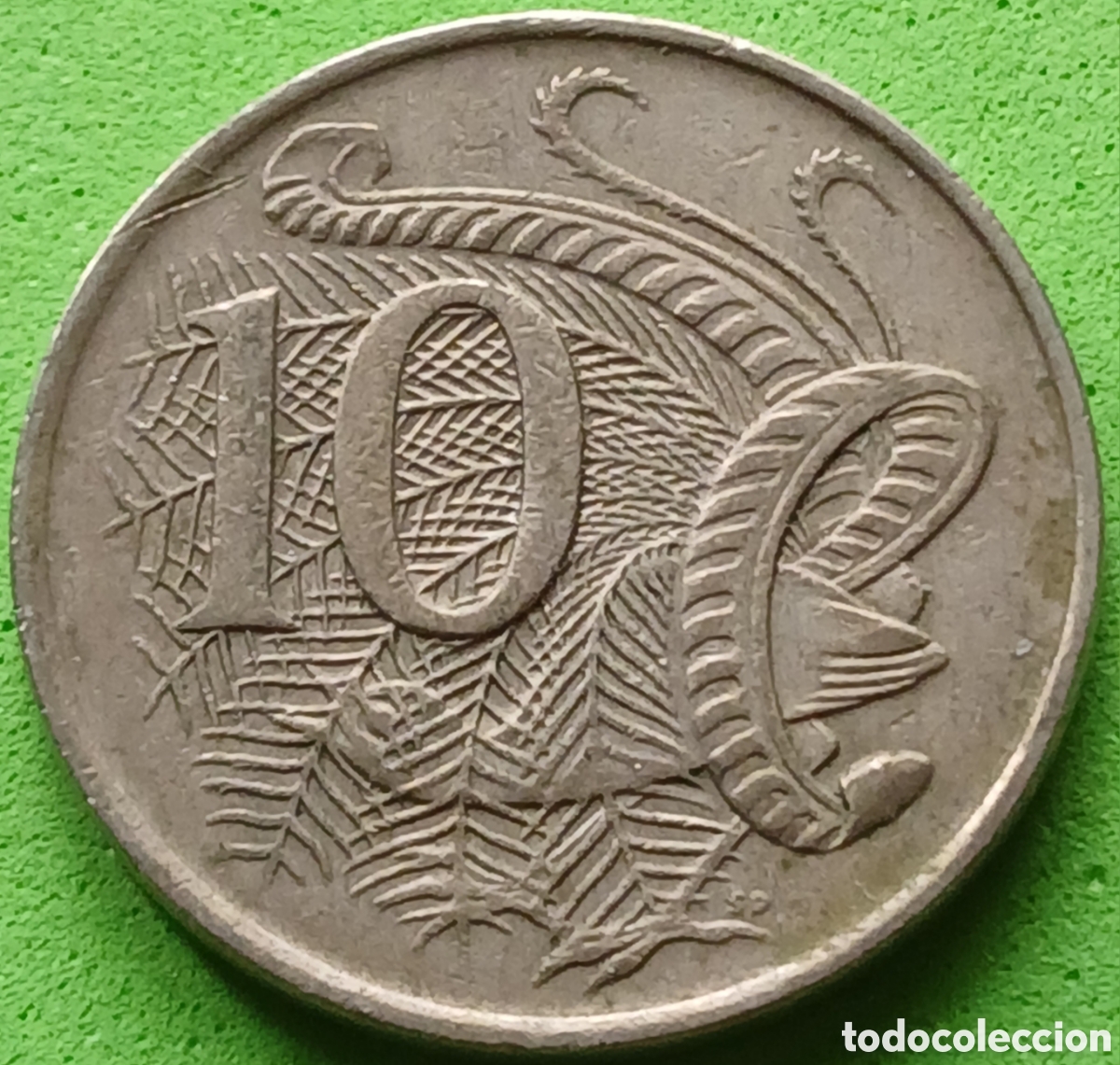 Monedas antiguas de Ocean&iacute;a: Australia 10 cents 1967 km#65