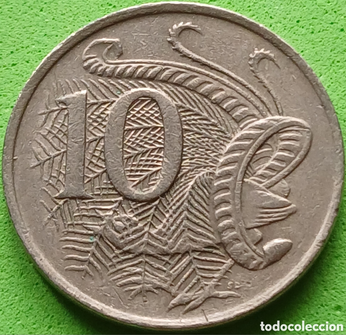 Monedas antiguas de Ocean&iacute;a: Australia 10 cents 1979 km#65