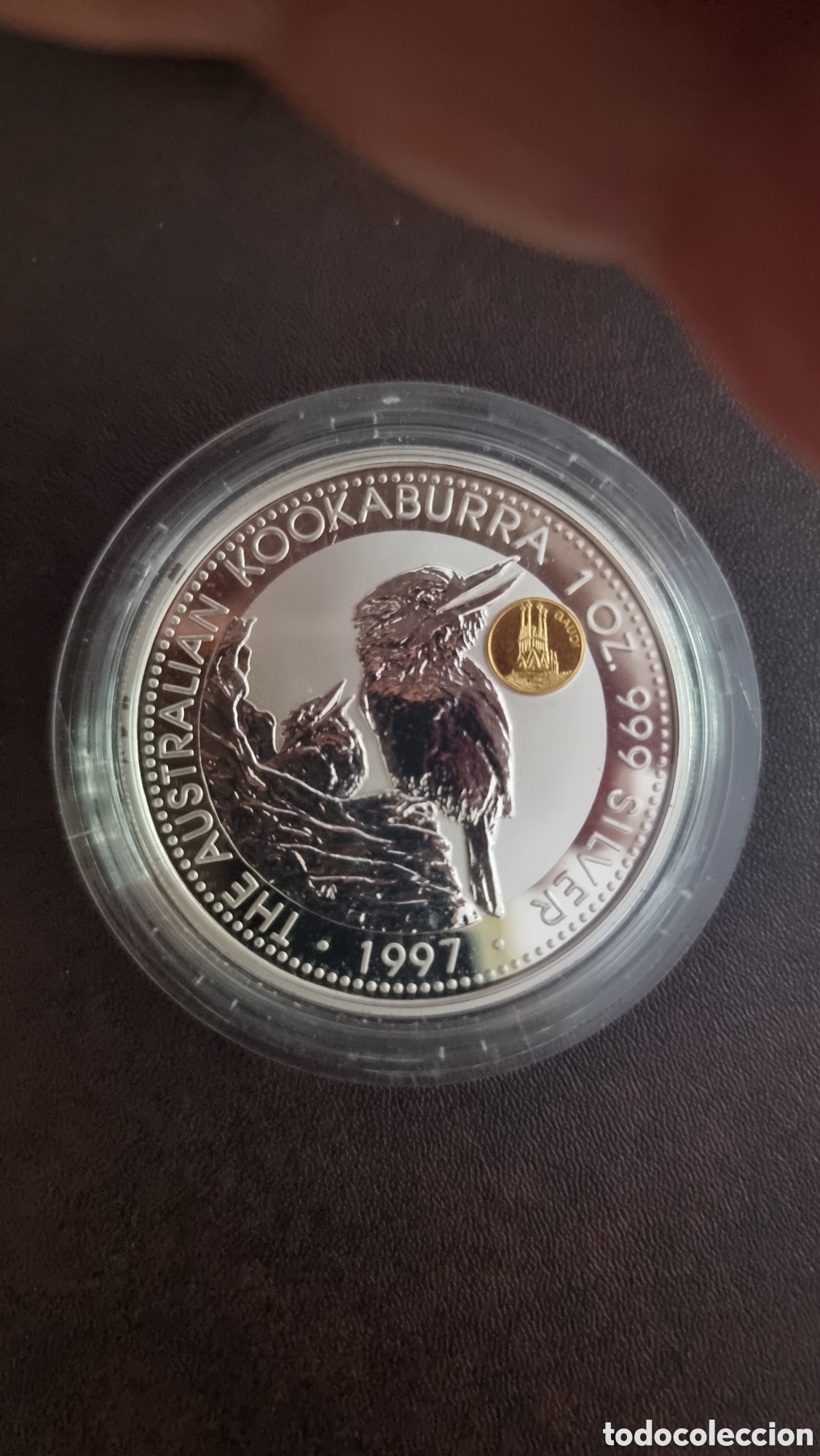 Monedas antiguas de Ocean&iacute;a: KOOKABURRA 1OZ.PLATA 999 A&Ntilde;O 1997&rdquo;LA SAGRADA FAMILIA &rdquo; GAUD&Iacute;