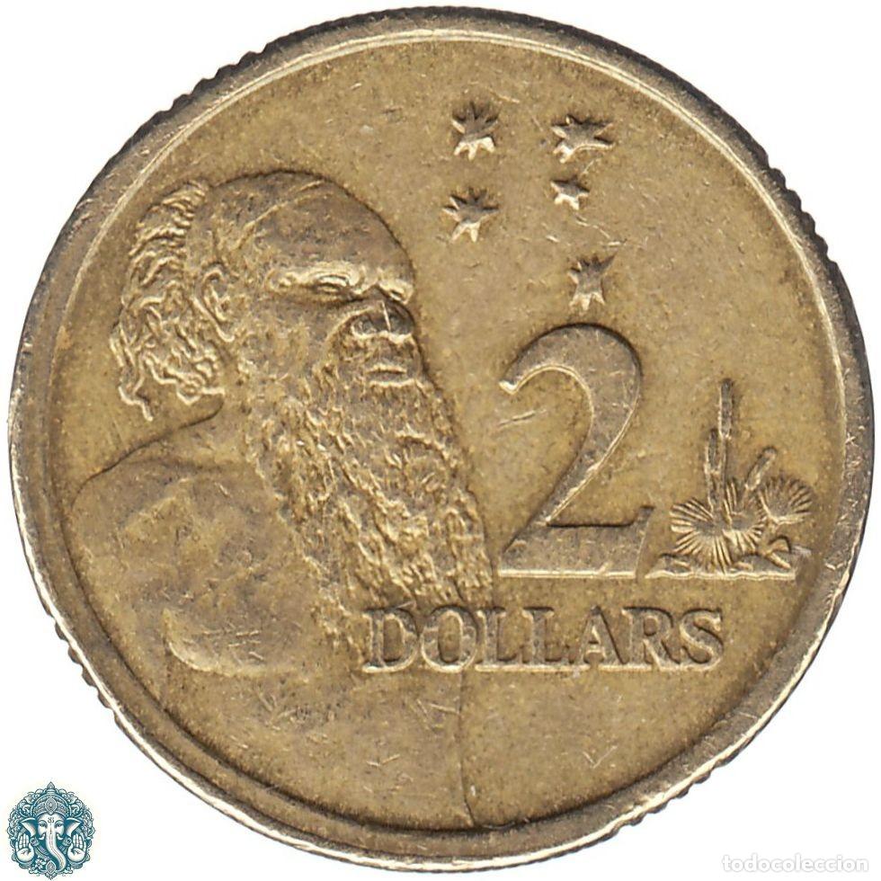 Monedas antiguas de Ocean&iacute;a: AUSTRALIA 2 D&oacute;lares 2005 Isabel II KM#406