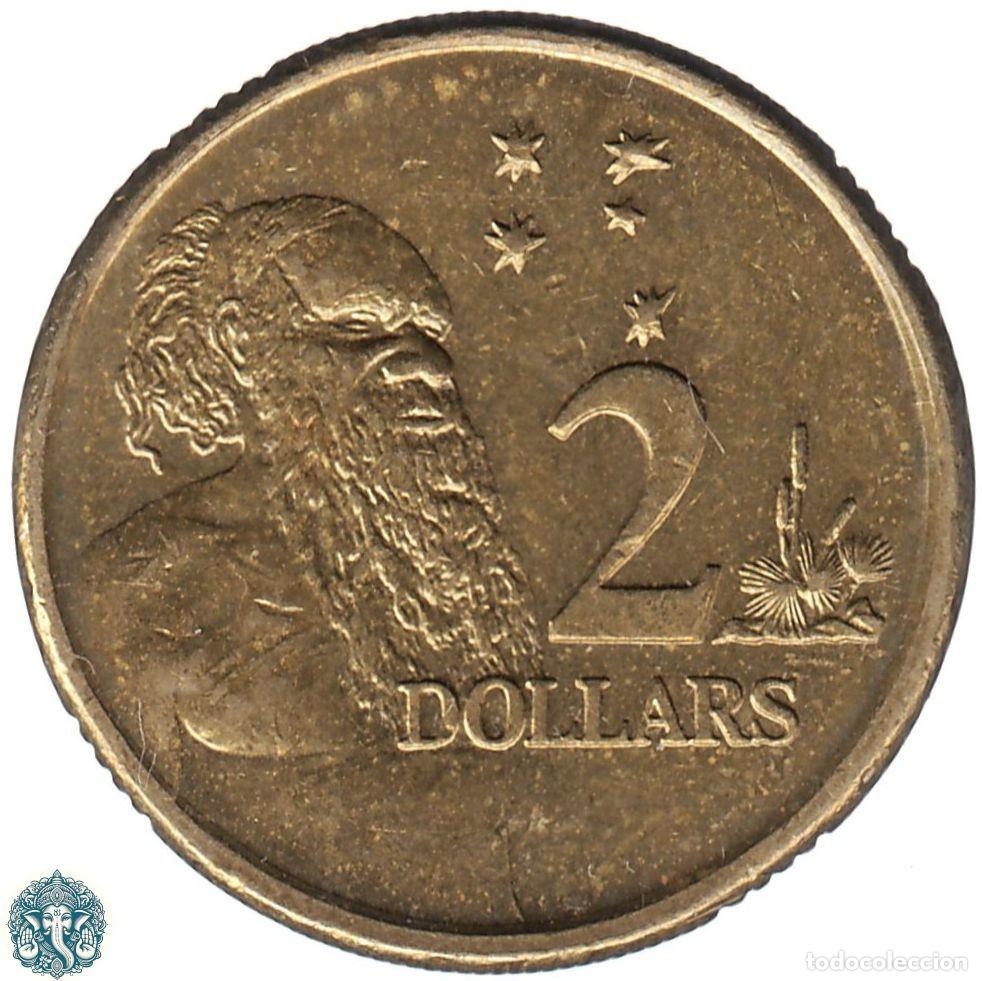 Monedas antiguas de Ocean&iacute;a: AUSTRALIA 2 D&oacute;lares 2008 Isabel II KM#406