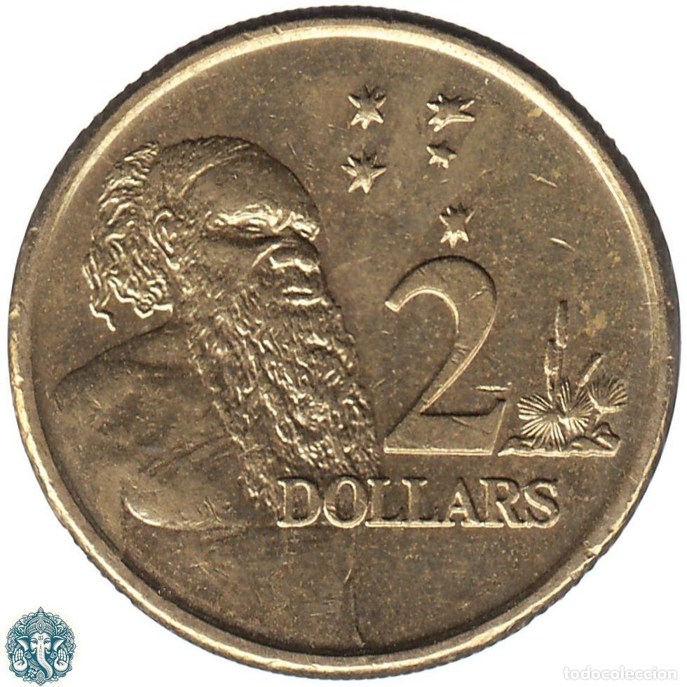 Monedas antiguas de Ocean&iacute;a: AUSTRALIA 2 D&oacute;lares 2008 Isabel II KM#406