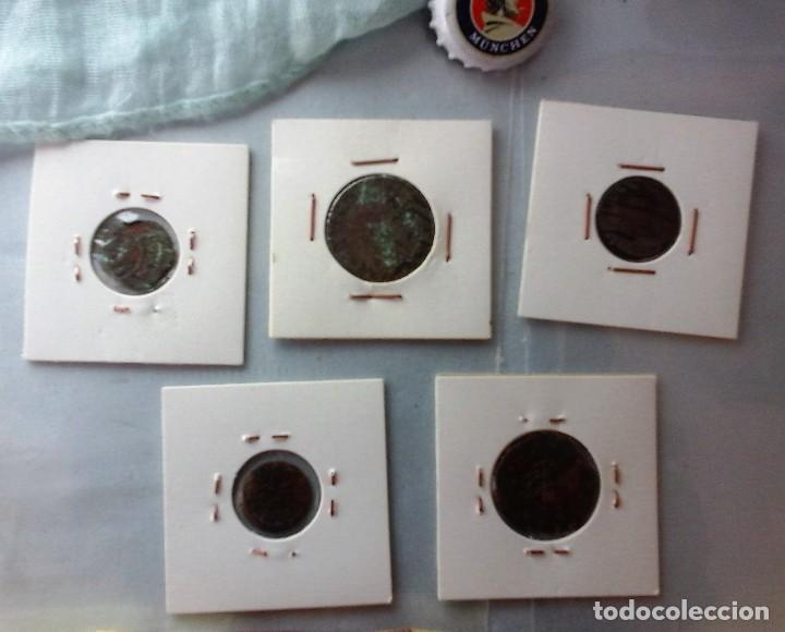Monedas antiguas: MONEDAS CENTENARIAS SIN CLASIFICAR. 5 PIEZAS. - Foto 2