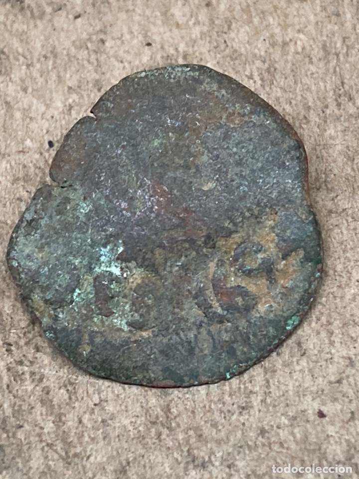 Monedas antiguas: Moneda de bronce antigua 1694 - Foto 1