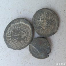 Monedas antiguas: LOTE DE 3 PIEZAS MONETIFORMES DE PLOMO.. Lote 266035113