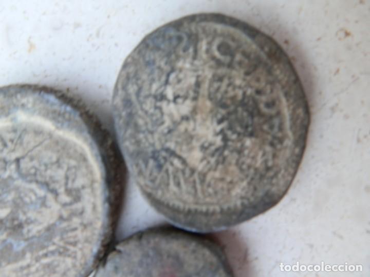 Monedas antiguas: LOTE DE 3 PIEZAS MONETIFORMES DE PLOMO. - Foto 3