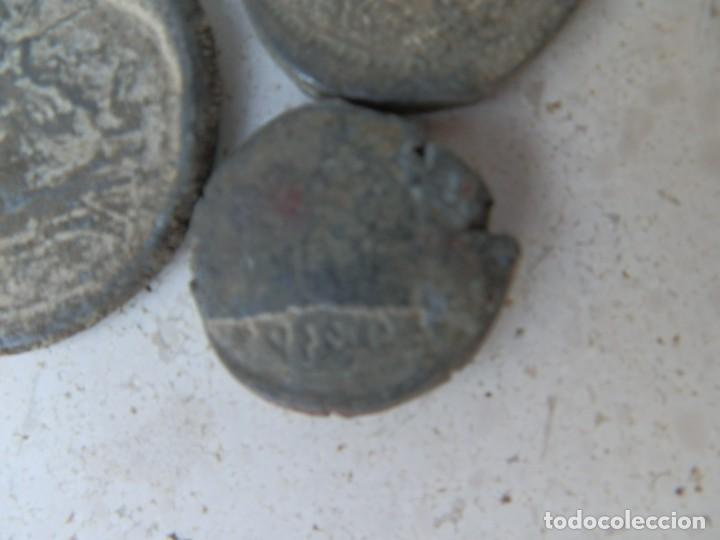 Monedas antiguas: LOTE DE 3 PIEZAS MONETIFORMES DE PLOMO. - Foto 4